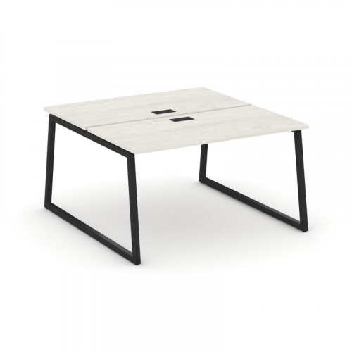 Style Project Рабочая станция 2-х сторон. SN-4T1.DRS-014 Акация Лорка/Металл Антрацит/Заглушка Пласт фото 4