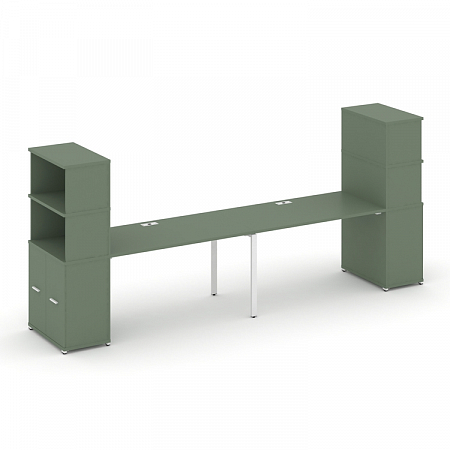Бенч-система с опорными распашными шкафами Concept CN.ORS-231