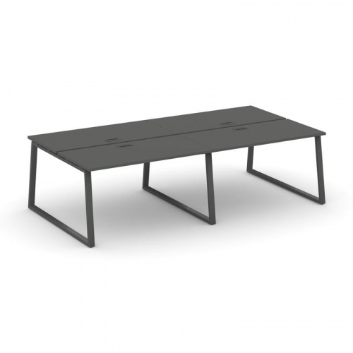 Style Project Рабочая станция 2-х сторон. SN-6T1.DRS-054 Акация Лорка/Металл Антрацит/Заглушка Пласт фото 27