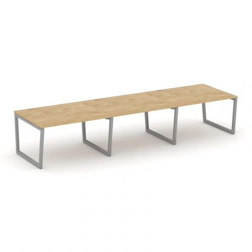 Style Project Стол переговорный SN-5T2.SPRG-053.3 Акация Лорка/Металл Антрацит 4410*1180*750 фото 2 Style Project Стол переговорный SN-5T2.SPRG-053.3 Акация Лорка/Металл Антрацит 4410*1180*750 фото 2