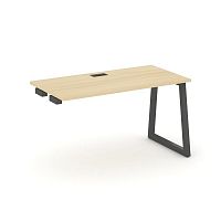 Style Project Стол-приставка к опор. элем. SN-5T1.OPRS-023 Акация Лорка/Металл Антрацит/Заглушка Пла