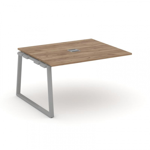 Style Project Проходной наб. элем. перег. стола SN-6T1.NSPRG-034 Акация Лорка/Металл Антрацит/Заглуш фото 10