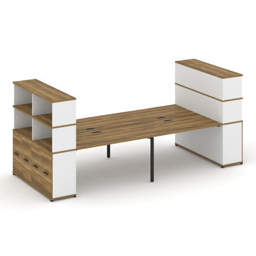 Бенч-система с опорными распашными шкафами Concept CN.DRS-275 фото 7
