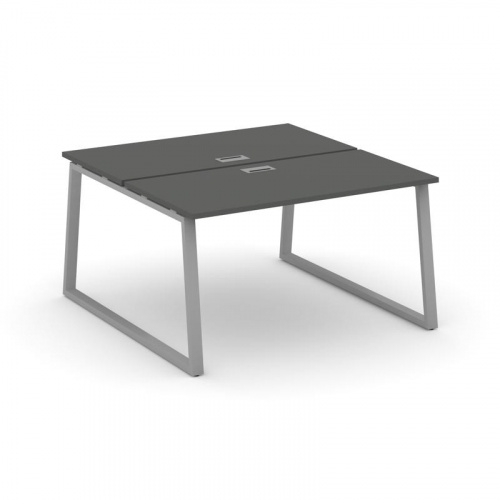 Style Project Рабочая станция 2-х сторон. SN-6T1.DRS-011 Акация Лорка/Металл Антрацит/Заглушка Пласт фото 18