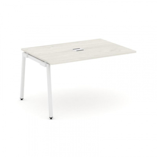 Style Project Проходной наб. элем. перег. стола SN-4A.NSPRG-004 Антрацит/Металл Белый 1580*980*750 фото 20