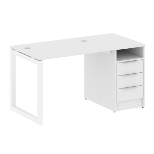 Бенч-система с тумбой на О-обр. м/к Metal System Quattro 50БО.РС-СТП-1.1 фото 6 Бенч-система с тумбой на О-обр. м/к Metal System Quattro 50БО.РС-СТП-1.1 фото 6