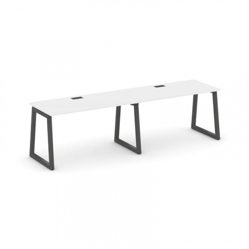 Style Project Рабочая станция 1 сторон. SN-5T1.ORS-012 Акация Лорка/Металл Антрацит/Заглушка Пластик фото 26