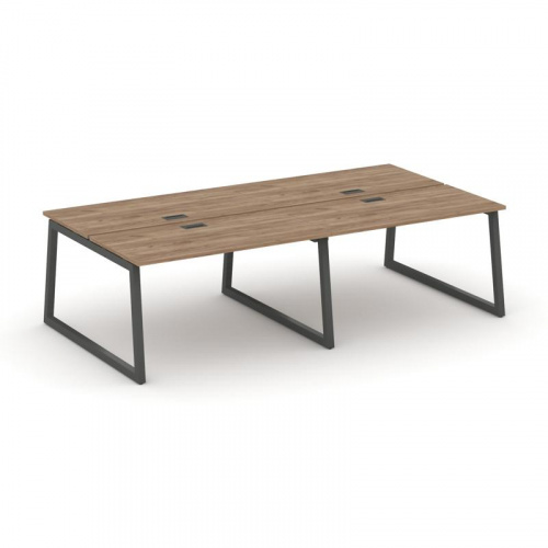 Style Project Рабочая станция 2-х сторон. SN-5T1.DRS-052 Акация Лорка/Металл Антрацит/Заглушка Пласт фото 23