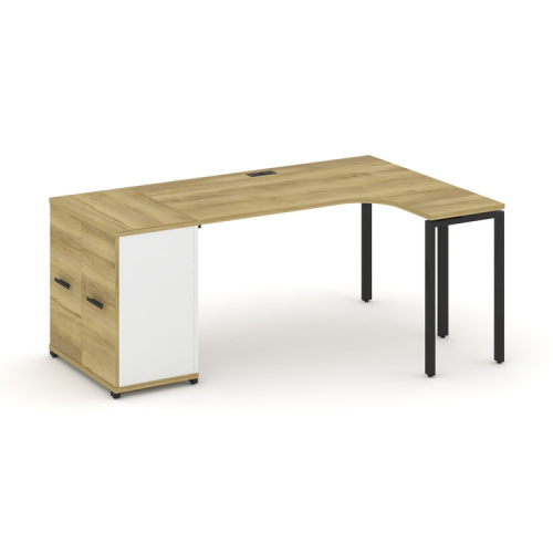 Стол эргономичный с опорным распашным шкафом Concept CN.SA-209(R)