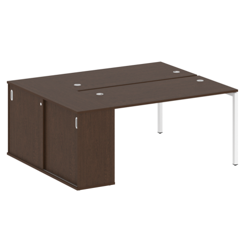 Бенч-система с шкафом-купе на П-обр. м/к Metal System Quattro 40БП.РС-СШК-1.3 фото 5 Бенч-система с шкафом-купе на П-обр. м/к Metal System Quattro 40БП.РС-СШК-1.3 фото 5