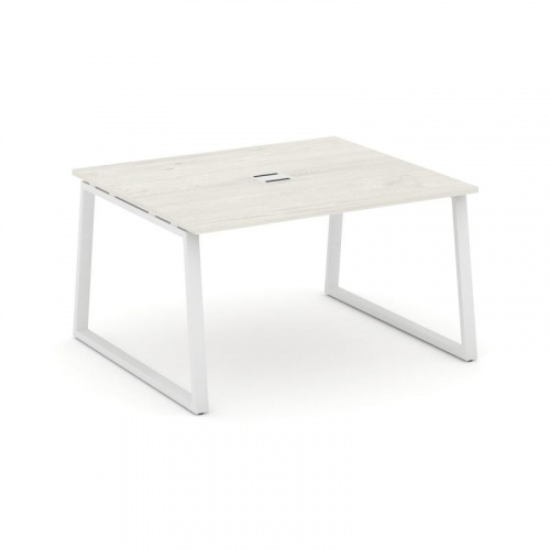 Style Project Стол переговорный SN-6T1.SPRG-032 Акация Лорка/Металл Антрацит/Заглушка Металл Антраци фото 14