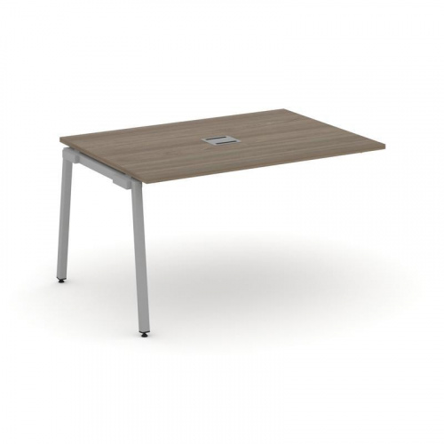 Style Project Проходной наб. элем. перег. стола SN-4A.NSPRG-004 Антрацит/Металл Белый 1580*980*750 фото 2