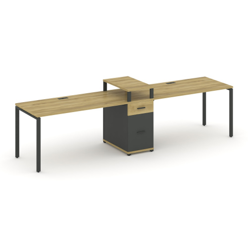 Бенч-система на 2 места с 1 опорной тумбой Concept CN.ORS-422 фото 4