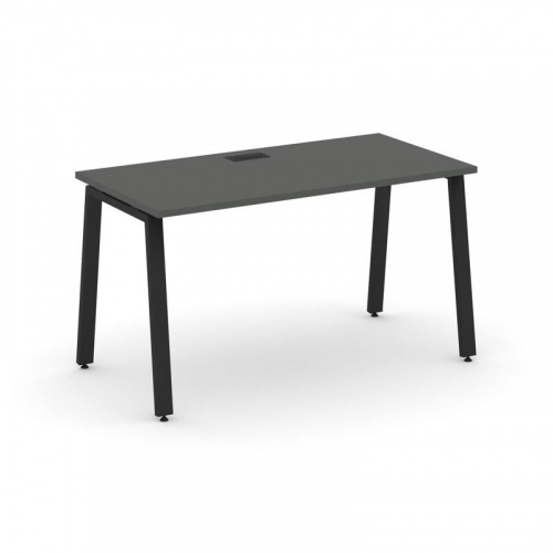 Style Project Стол письменный SN-6A.SP-013 Тиквуд Светлый/Металл Белый 1380*700*750 фото 6