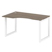 Стол криволинейный левый на О-обр. м/к Metal System Quattro 50БО.СА-2 (L)