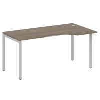 Стол криволинейный правый на П-обр. м/к Metal System Quattro 40БП.СА-1 (R)