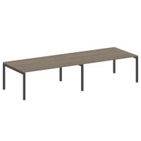 Переговорный стол на П-обр. м/к Metal System Quattro 50БП.ПРГ-2.5