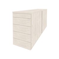 Тумба двойная приставная Onix O.TPO-2.8 (TIP-ON)